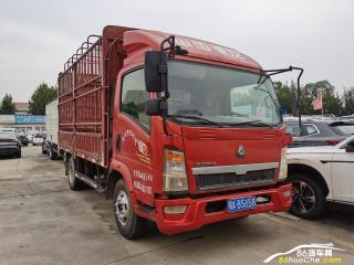 武汉二手中国重汽 HOWO悍将 4米2高栏车