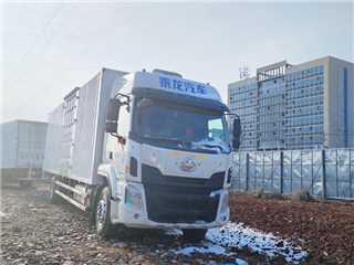 怀化二手东风柳汽 乘龙 乘龙9米8大单桥厢式货车