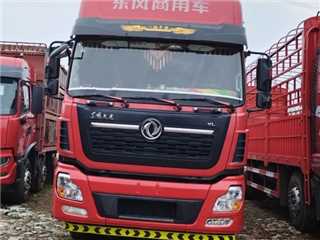绵阳二手东风商用车 天龙 前四后四9米6高栏