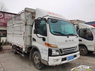 武汉二手江淮 骏铃 4米2宽体大马力仓栏车