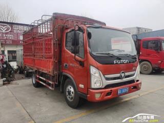 武汉二手福田 奥铃 4米2重载宽体仓兰车