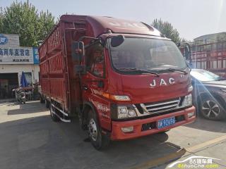 武汉二手江淮 骏铃 4米2宽体大马力仓兰车
